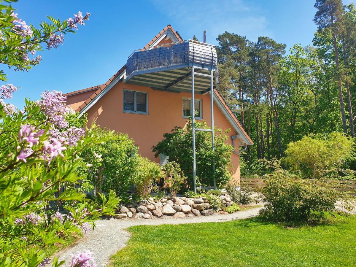 Fewo Am Wald Fewo 03 - Balkon, Gartennutzung, Sauna Glowe Luaran gambar
