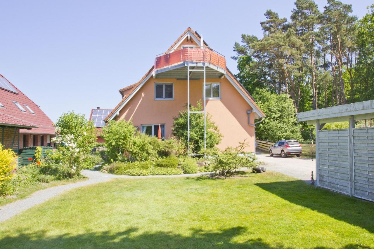 Fewo Am Wald Fewo 03 - Balkon, Gartennutzung, Sauna Glowe Luaran gambar